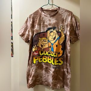 Flintstones tye dye unisex t-shirt